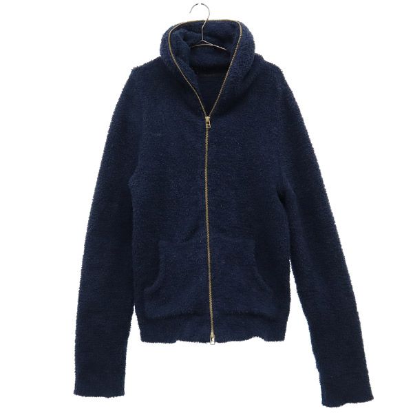 

junhashimoto made in Japan Fleece jacket 3 Navy BABY HAIR Women Used