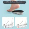 Height-increasing Insoles, Memory Foam, Invisible Inner Height-increasing Insoles, Sports Comfort, Half Insoles for Men and Women
