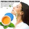 3/5Pcs 18G Herbal Menthol Cooling Balm Headaches Migraines Muscle Pain Bite Itching Fatigue Relief Calming Natural Summer Traveling Portable