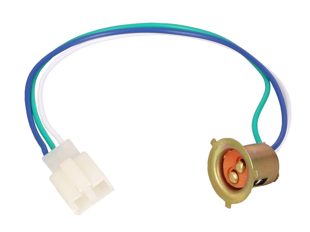 Kitaco 800-0600942 Headlight Socket, Compatible with PH-7/T-19 Bulbs for Yamaha, General Purpose