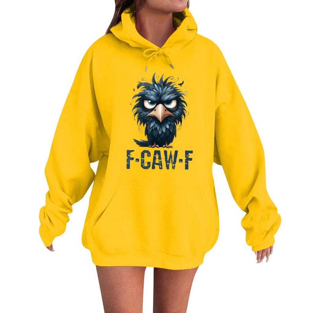 Women's Fashion Casual Long Sleeve Loose  Printed Sweatshirt