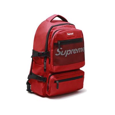 red supreme backpack