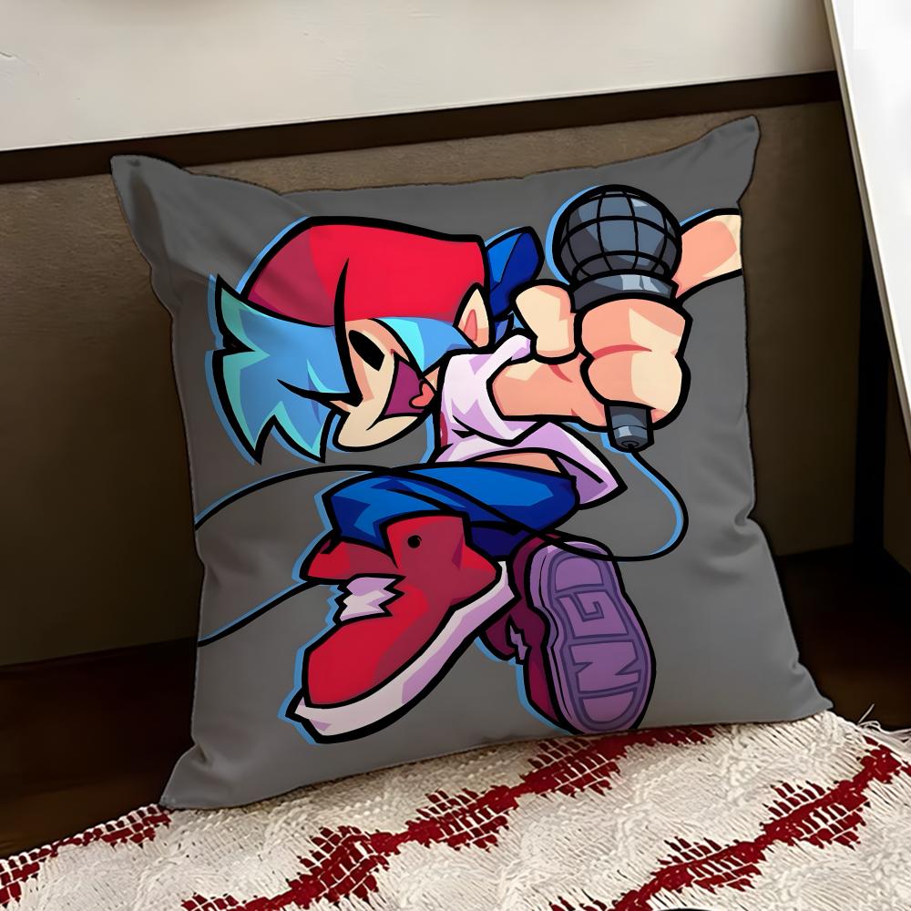 Game Friday Night FFunkins Cushion Cover Reversible Soft Durable Pillow Cover Home Car MultiScene Use for Daily Comfort