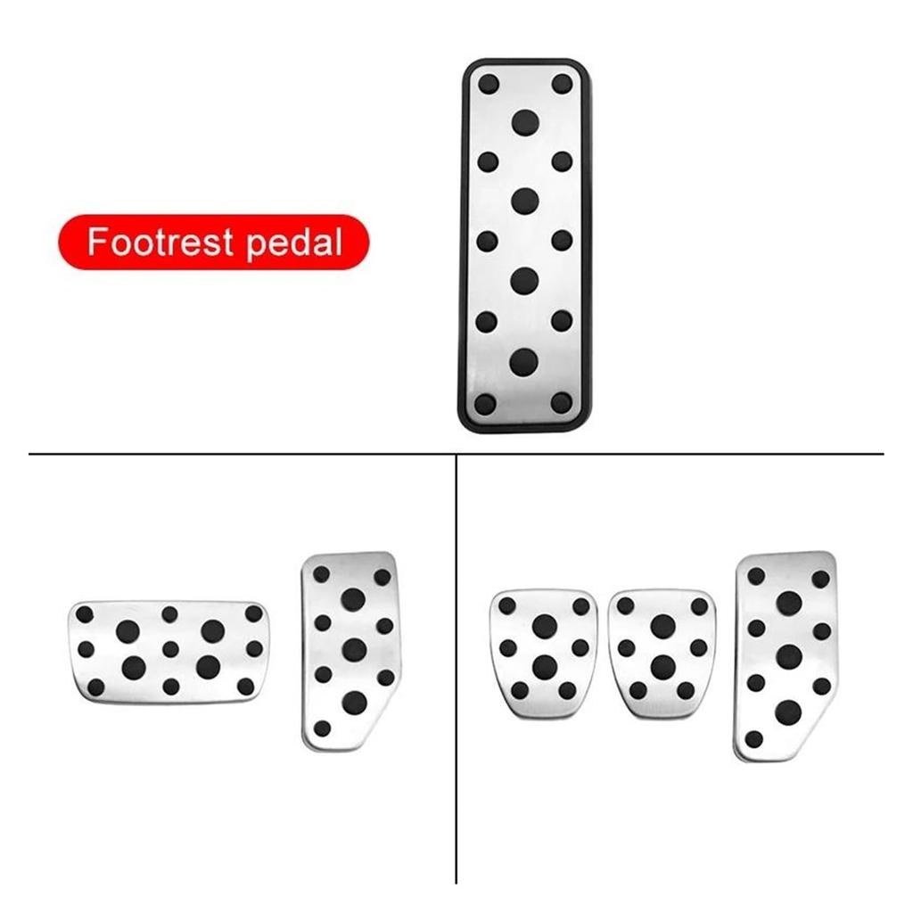 Pedal Cover for Subaru Outback Crosstrek 2021-2024 Forester XV Ascent 2018-2022 Car Accelerator Brake