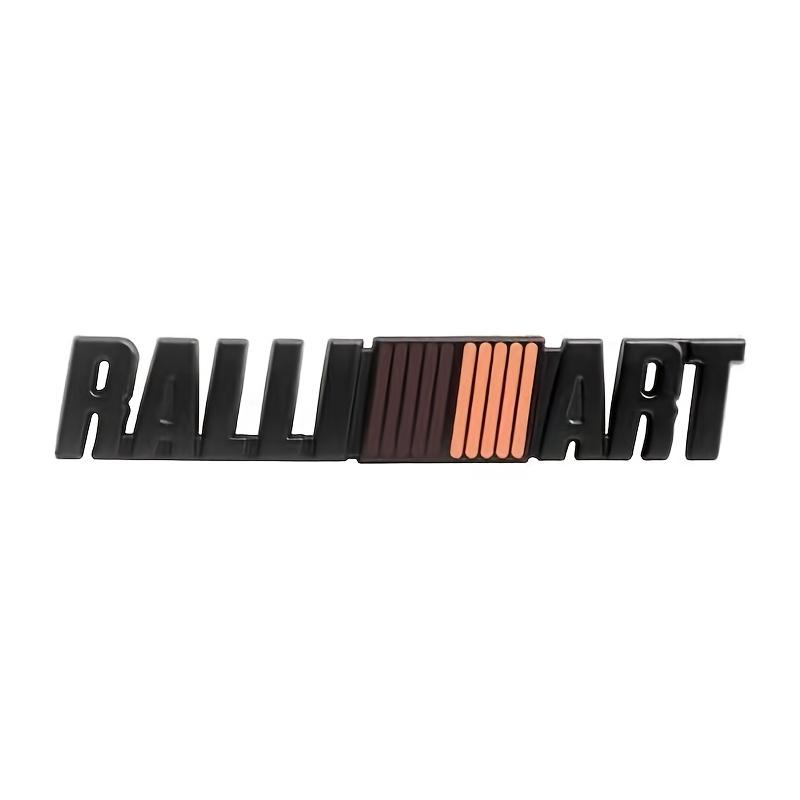 Customize Your Car With A Unique RALLIART English Logo Which Is Waterproof And Sunproof To Decorate Your Car Body.