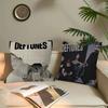 Rock D-Deftones Band Pillow Covers Cartoon Sofa Decorative Home Double-sided Printing Short Plush Cute Cushion Cover