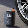 Portable Tire Inflator Digital Display Multifunctional 3 Nozzle Adapter