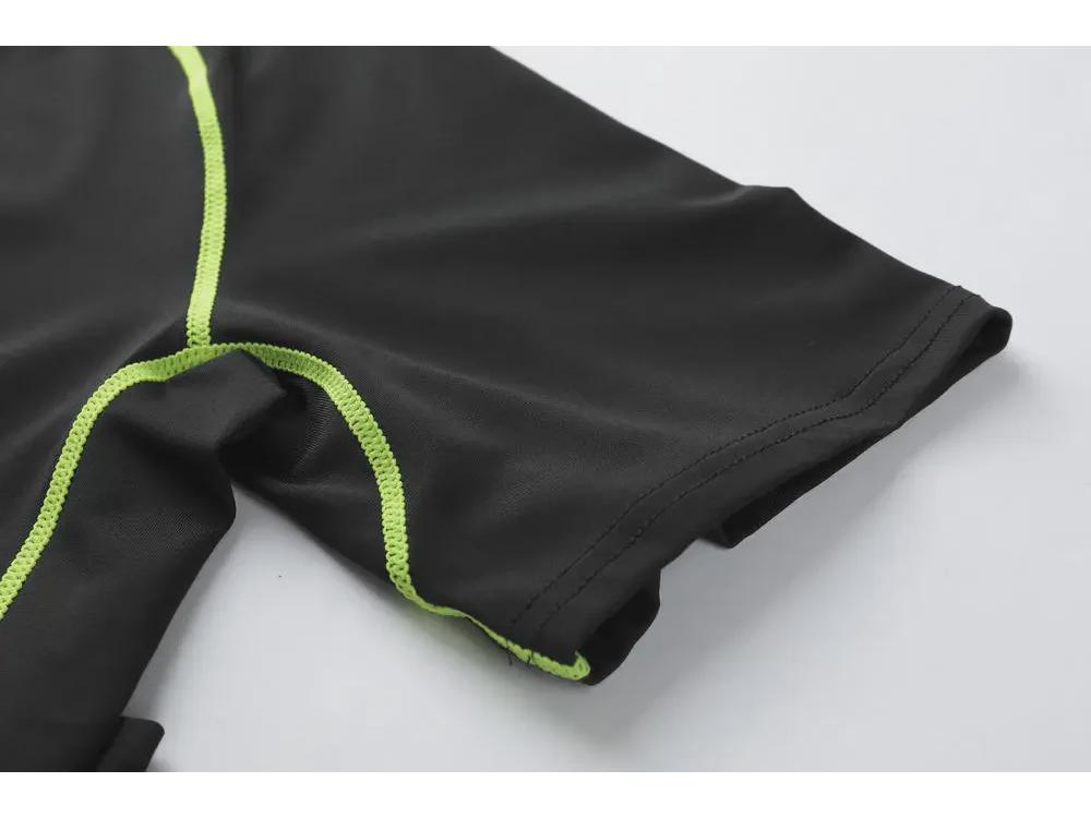 Men's Quick-Dry Short Sleeve Running T-Shirt - Breathable Summer Fitness Top