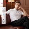MONTAGUT Herren Seidenmischung Polo-T-Shirt