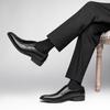 Foxsense Business Shoes, Men's Leather Loafers, Dress Shoes, Comfortable for Walking, Lightweight,