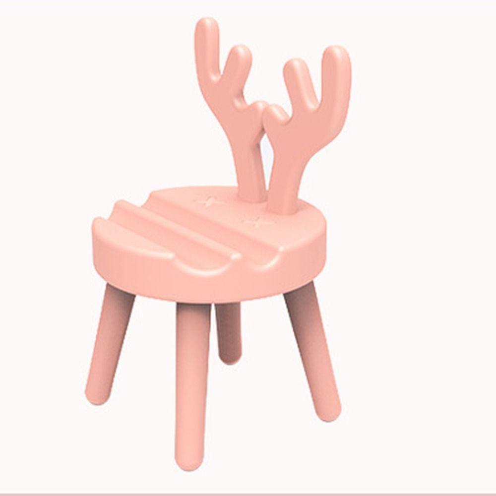 Mini Lazy Mobile Phone Stand Portable Chair Phone Holder Chair Mobile Phone Stand  Office