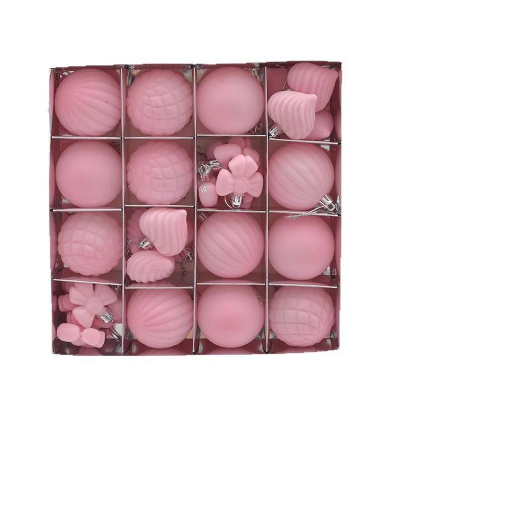 Multi-color Irregular Christmas Ball Set - Decorative Hanging Ornaments for Holiday Parties