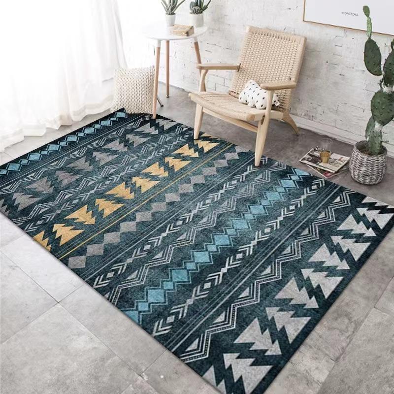 Europe Persia Style Retro Carpet Living Room Sofa Bedroom Bedside Study Kitchen Entrance Door Rug Non-slip Luxury Decor Mat