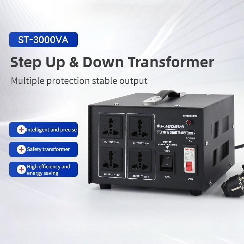 220V To 110V Household Electrical Appliances Power Converter Efficient and Energy Saving Step Up & Down Transformer