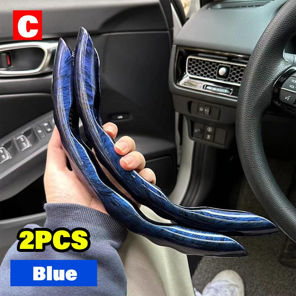 38CM Universal Car Steering Wheel Cover Breathable Anti Slip Carbon Steering Covers Suitable Steering Wheel Interior Accessories