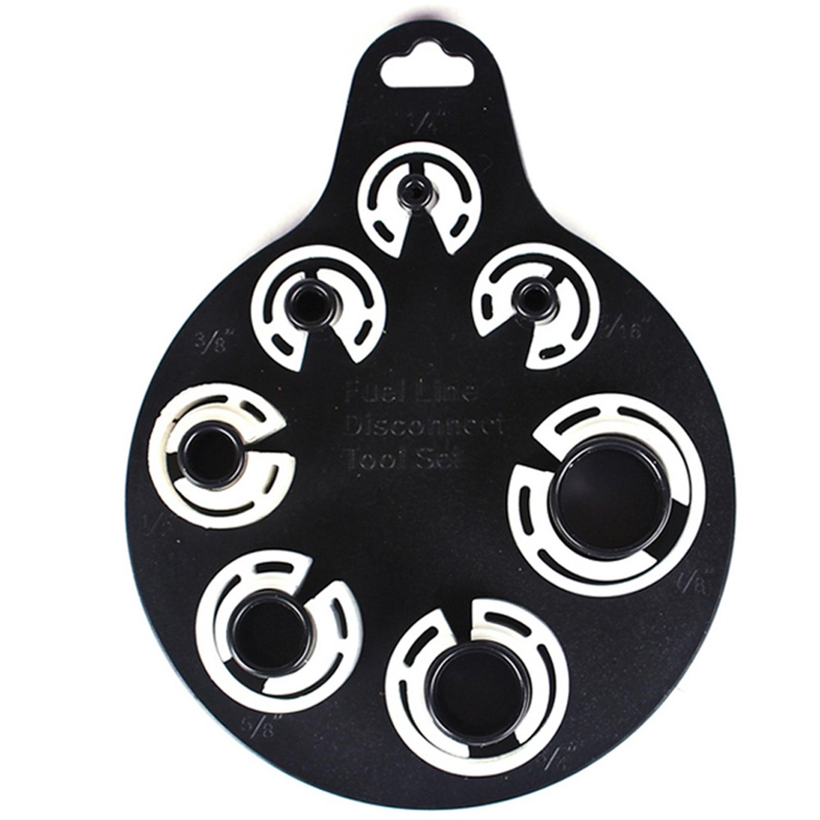 

7Pcs Automotive AC Oil Line Removal Tools Heavy Duty Alloy Steel AC Pipe Disconnect Kit With Storage Case B