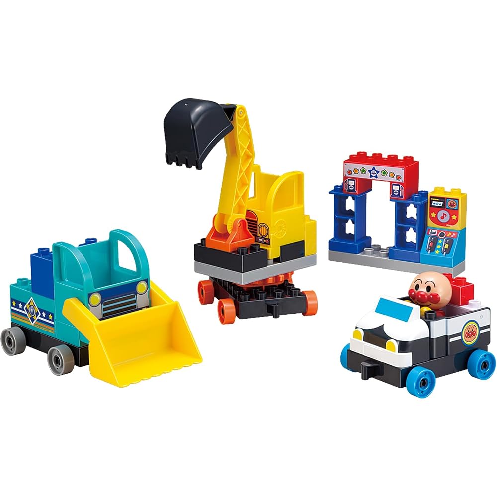 [BANDAI (BANDAI)] Blocklabo Let's do the work of things! Anpanman glue block bucket