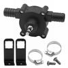 Black Drill Pump Drill Pump Hose Clamp Plastic Accessories