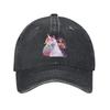 Unicorn Academy Sophia Wildstar Denim Fabric Cap Casual Baseball Caps Adjustable Hat Summer Unisex Baseball Hats