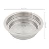 High Quality Coffee Tea Filter ,Basket Silver, Stainless Steel Coffee Machine Filter