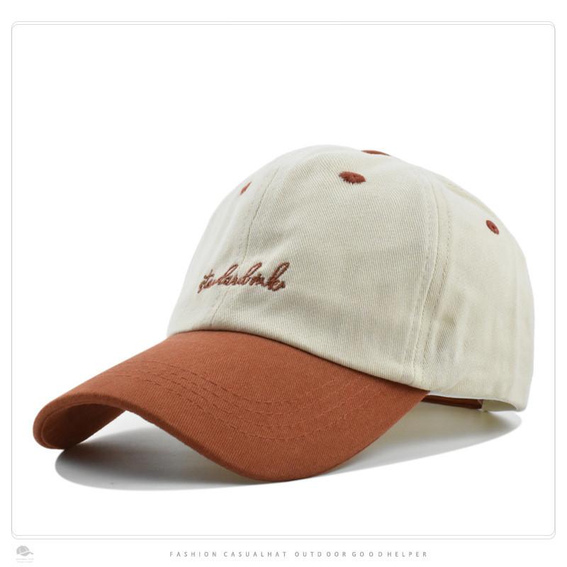 Street Dance Hat With Embroidered Letter Design For Summer Outdoor Sun Protection