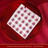 Self-Adhesive Double Happiness Stickers for Newlywed Room and Bride's Dowry Decoration