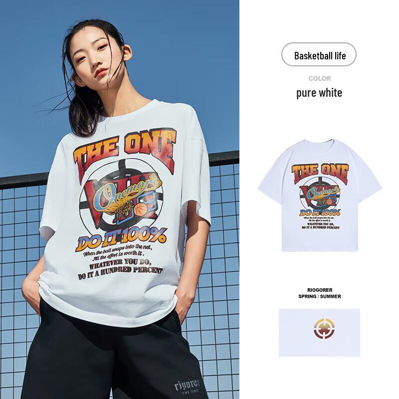 ZunZhe Unisex Sports T-Shirt L/175