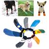 4Pcs/Set Non-Slip Knitted Dog Socks Pet Puppy Shoes Soft Cotton for Chihuahua  m