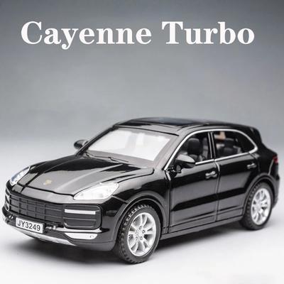 2025 nový 1:32 Cayenne Turbo auto z lehkých slitin simulace modelu auta dekorace auta sbírka dárková hračka model tlakového odlitku