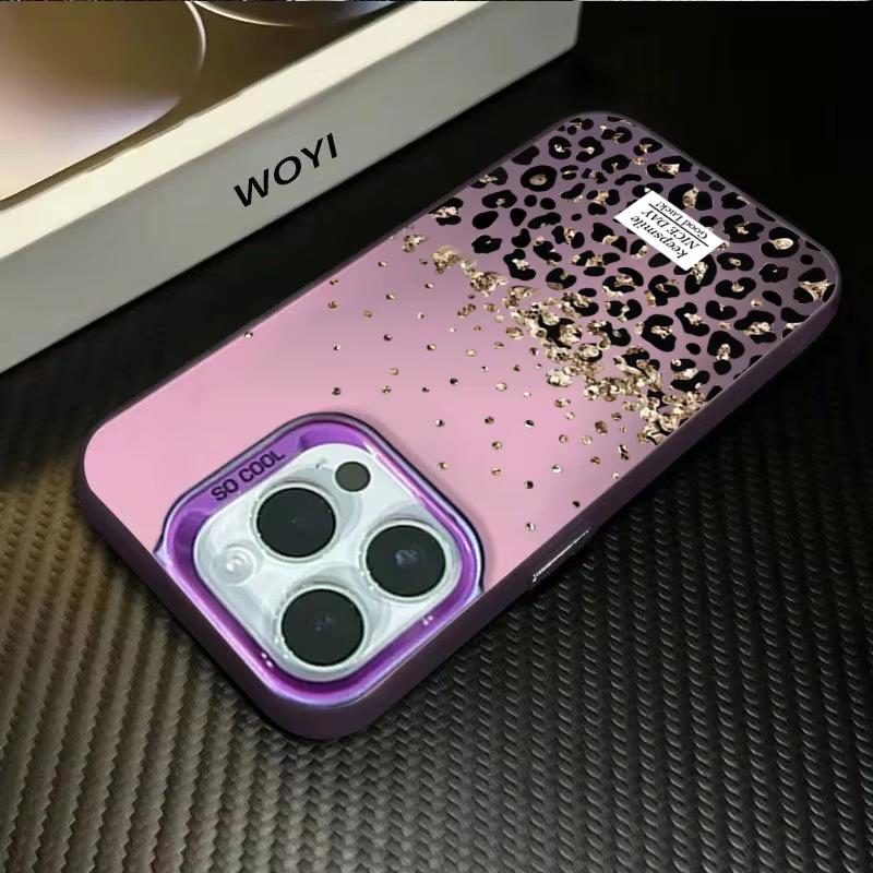 Golden Dot and Leopard Print Design Phone Case For Xiaomi Mi Poco X6Pro X6 X7 X5 Pro Mi Poco F7 F6 F5 Pro Back Cover