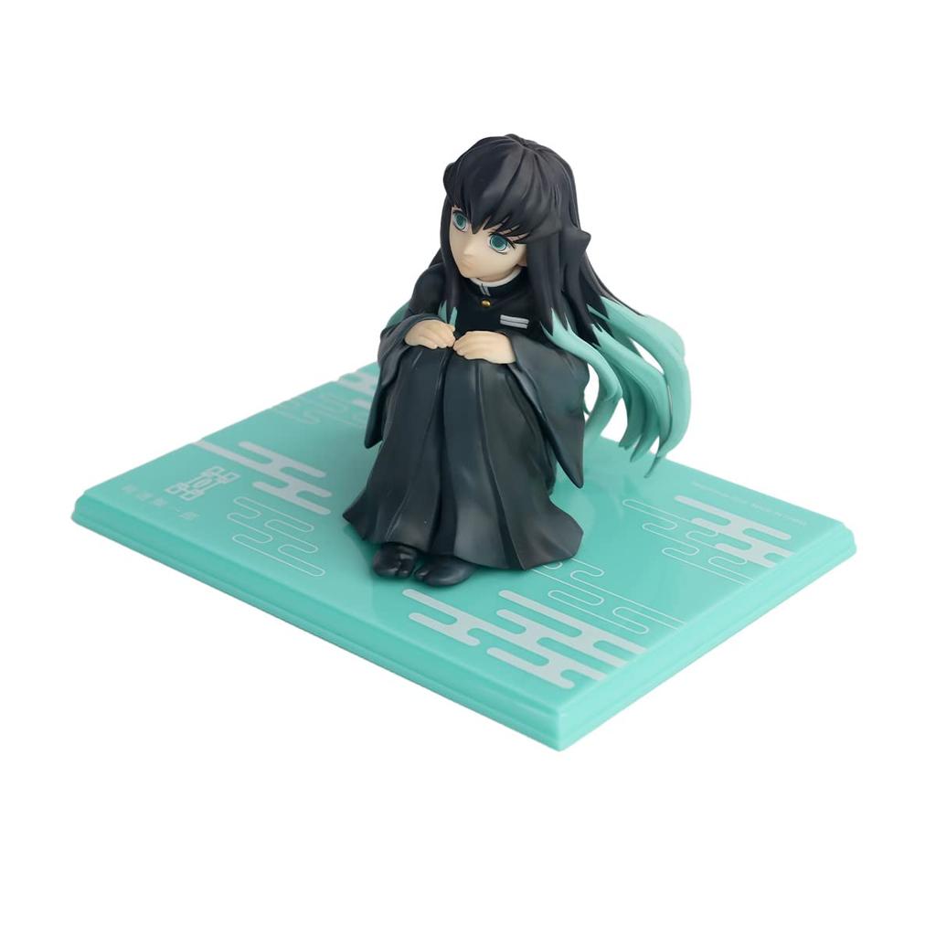 Série Demon Kimetsu no Yaiba Tenohira Tokitoru 80mm PVC lakovaná kompletní figurka GEM. Slayer Přibl.
