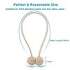 Curtain Decorative Decorative Rope Curtain Tiebacks Magnetic Hooks for Home Office Decorative Living Room Design