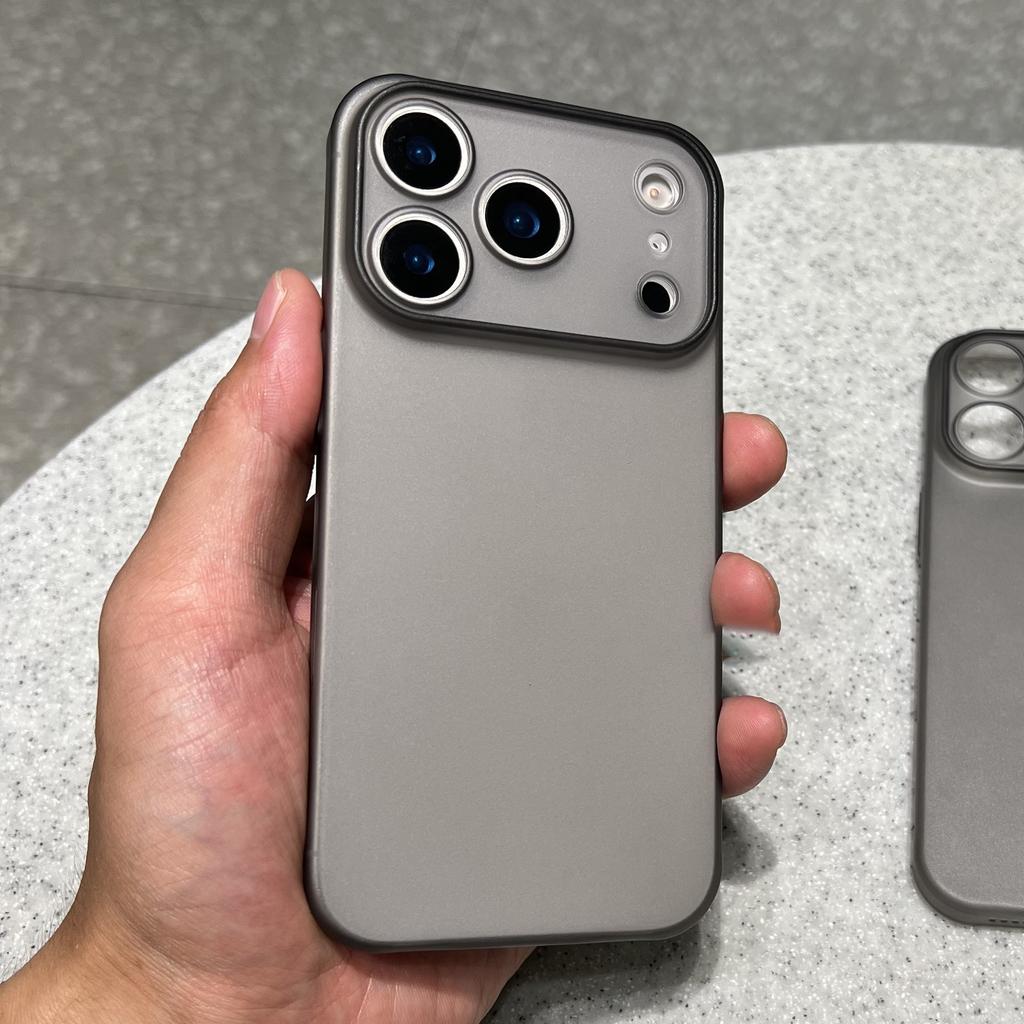 Luxury Ultra Thin 0.3MM PP Case for iPhone 17 Air 16 15 14 Plus 13 12 Pro Max Hard Clear Translucent Camera Protection Cover