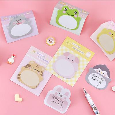 Notepad Animal Sticky Notes Thickened Stickers Creative Thickened Stickers Stationery