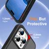 For iPhone 16 Pro Max Case Compatible with MagSafe Ring Holder Kickstand TPU+PC Phone Cover