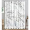 Modern Abstract Gilter Marble Texture Thick Blackout Curtains for Living Room Bedroom Various Color Patterns High Shading Drapes