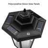 Retro Solar Wall Lights Outdoor Hexagonal Lamp IP65 Waterproof Fence Light LED Landscape Lighting for Courtyard Garden Decor