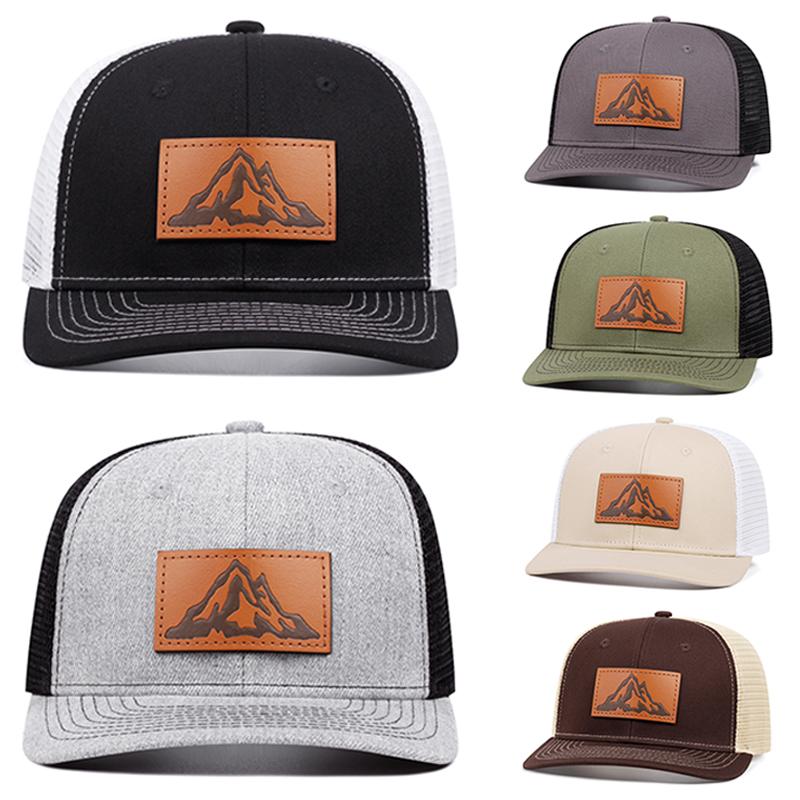 Yto Household Items Women's Richardson Label Mountain Flat Edge Hat Street Style Skateboarding Hip Hop Hat Leisure Sun Protection Baseball Hat Fashion Webhat Latest
