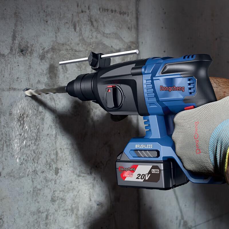 Dongcheng 20V Cordless Brushless Rotary Hammer Drill CN plug (adapter included)