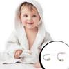 Silicone Clip Chain Smooth Wooden Clip Heads Easy To And Clean Silicone Beads Baby Clip