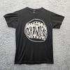 T-shirt 100% Cotone The Growlers Band Uomo Top Vintage 2006 Piccola Beach Goth Surf Rock Punk