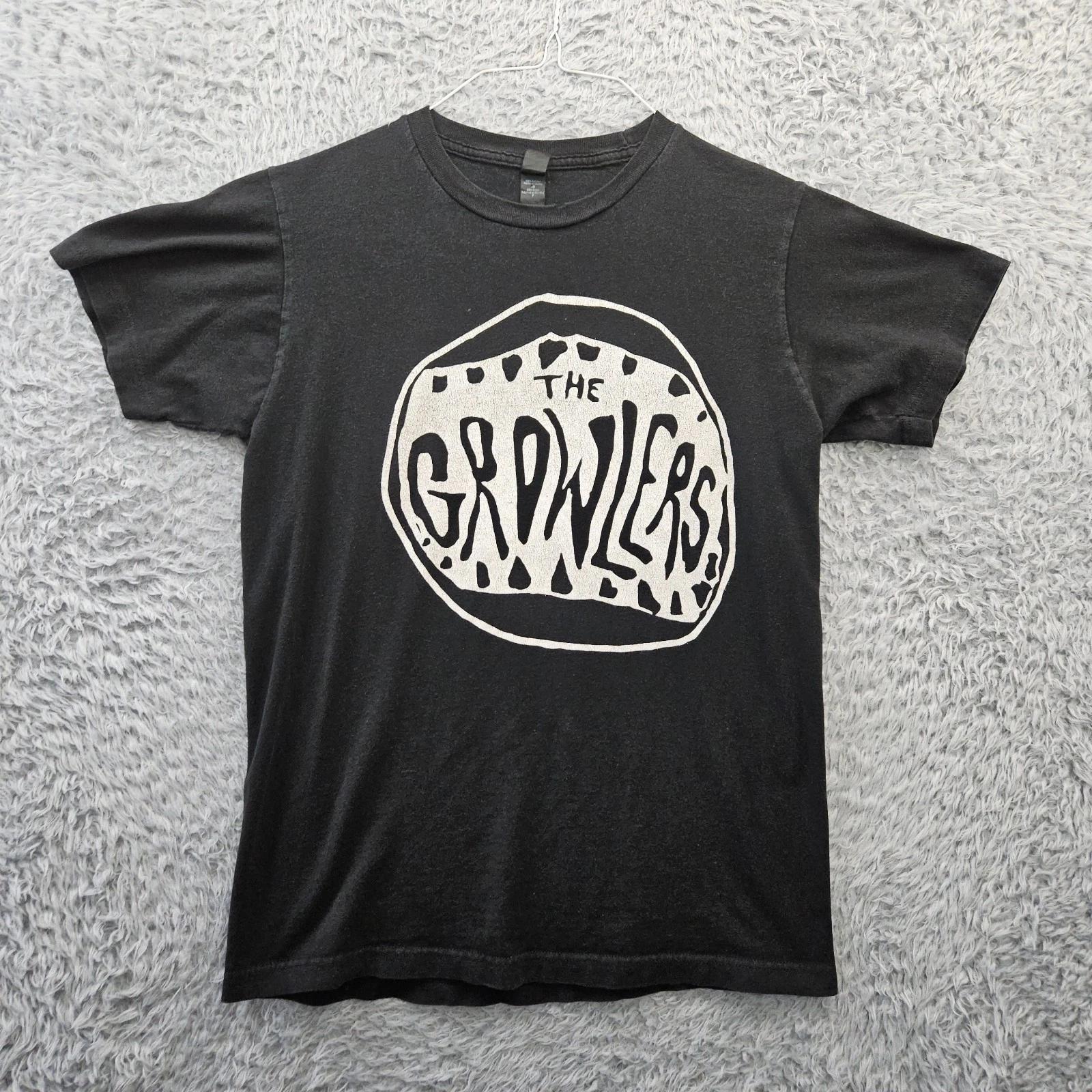 The Growlers Band 100% Cotton T-shirt Mens Tees Top Vintage 2006 Small Beach Goth Surf Rock Punk M