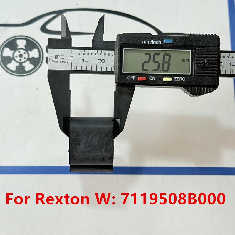 Brand New  Engine Hood Guide Block Buffer Rubber Pad For SsangYong Actyon Kyron Rexton 7118531000 7119508001 7119508B00