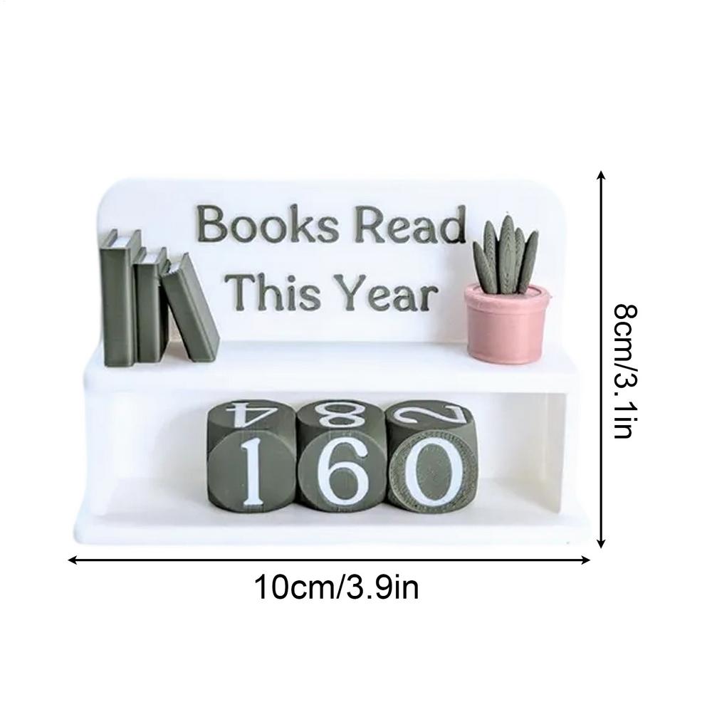 

Счетчик прочитанных в этом году книг Книжный трек Полка Украшение Книги, прочитанные в этом году для дома Библиотекарь Классная комната Женщины Мужчины Дети белый