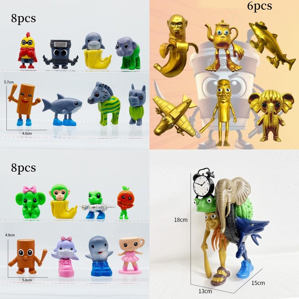 Italian Brainrot Al Pvc Mythical Creatures Figure Set With Collectible Design For Fantasy Enthusiasts