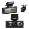 4K Dual Lens Dash Cam, Front and Rear Recording, Super Wide Angle, Night Vision, WiFi, GPS