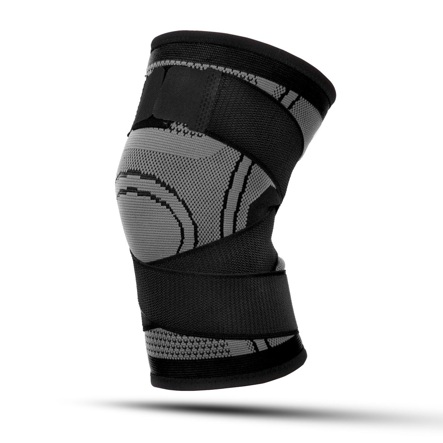 

Basketball sports knee pads men and women summer outdoor running cycling non-slip nylon pressure strap knee pads XL