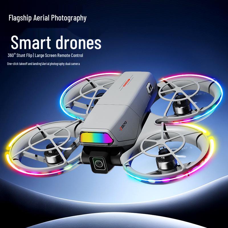 Z809 Brushless Quadcopter with Remote Screen, LED Lights, Obstacle Avoidance & Optical Flow Hovering