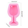 Handicrafts Jewelry Mold Glossy Wine Cup for Key Chain Decoration Resin Casting