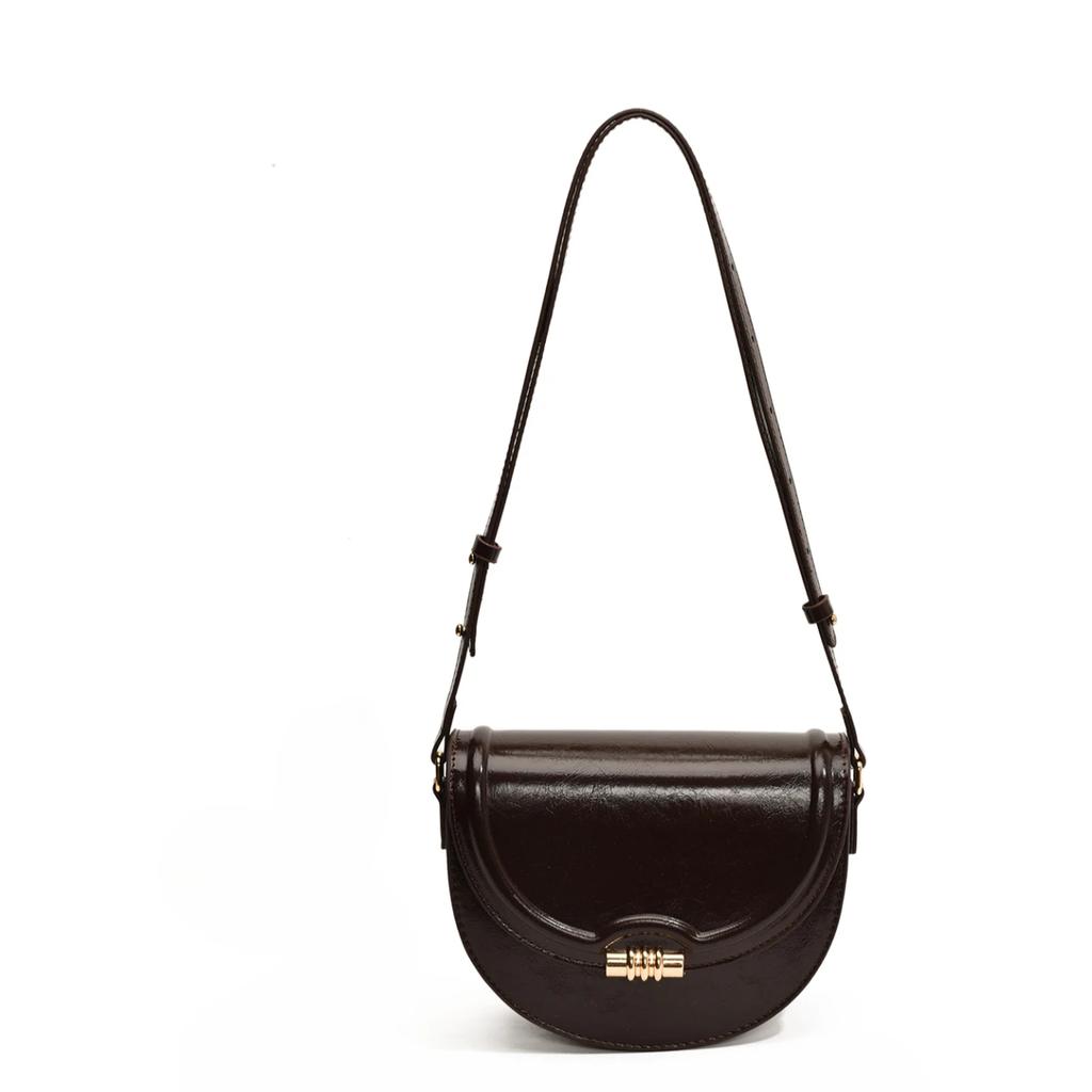 Luxury High Quality Fashion Solid Zipper Hasp Pu Shoulder Bags Women  Hot Sale Versatile Commuter Handbags Bags Ladies